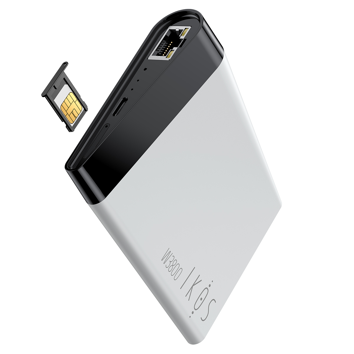 W3800 Nano SIM 卡槽外观